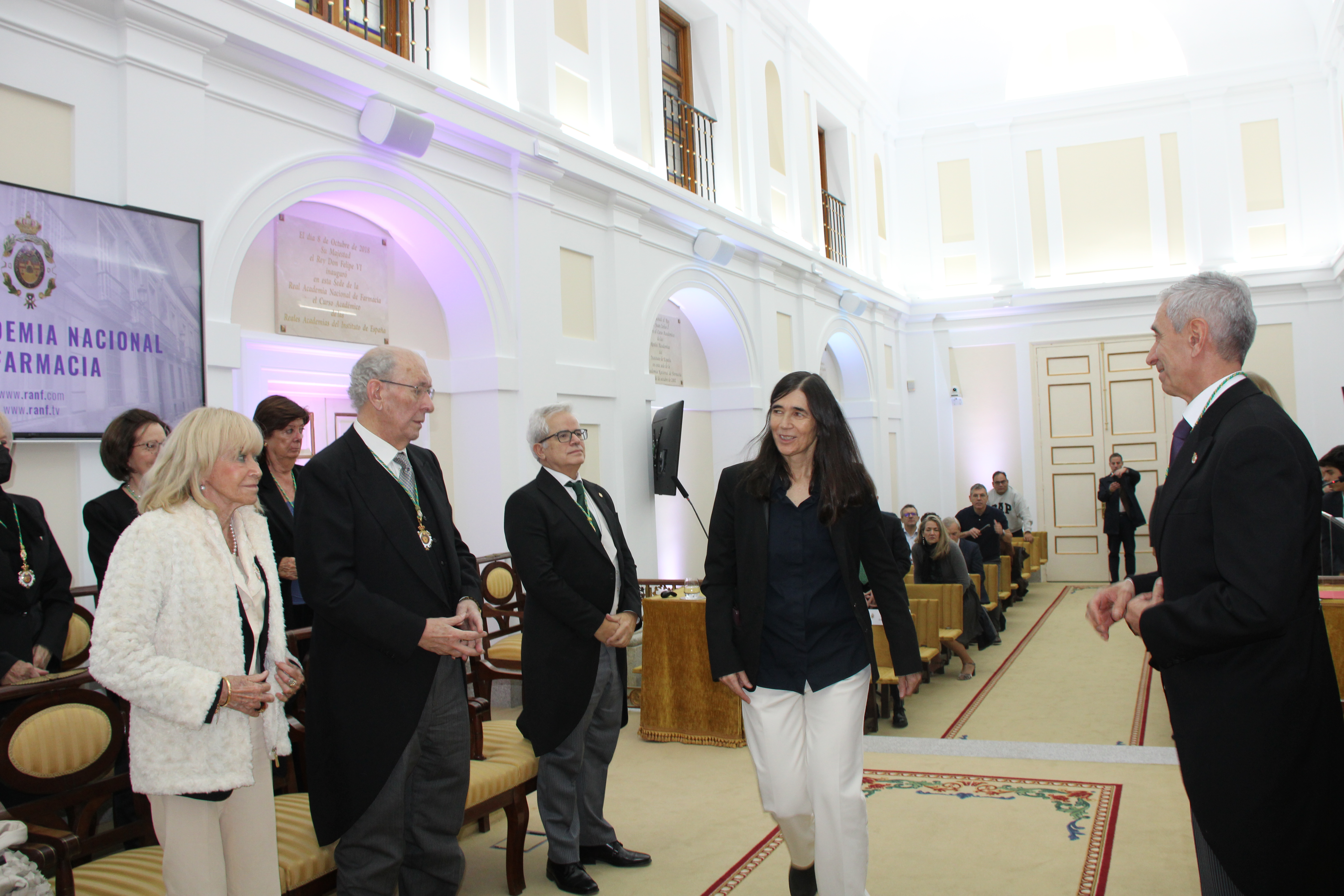 La Excma. Sra. Dña. María Blasco Marhuenda nueva medalla 28 de la RANFE