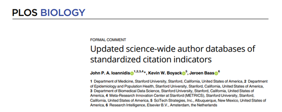 Académicos en el Índice de Stanford 2024