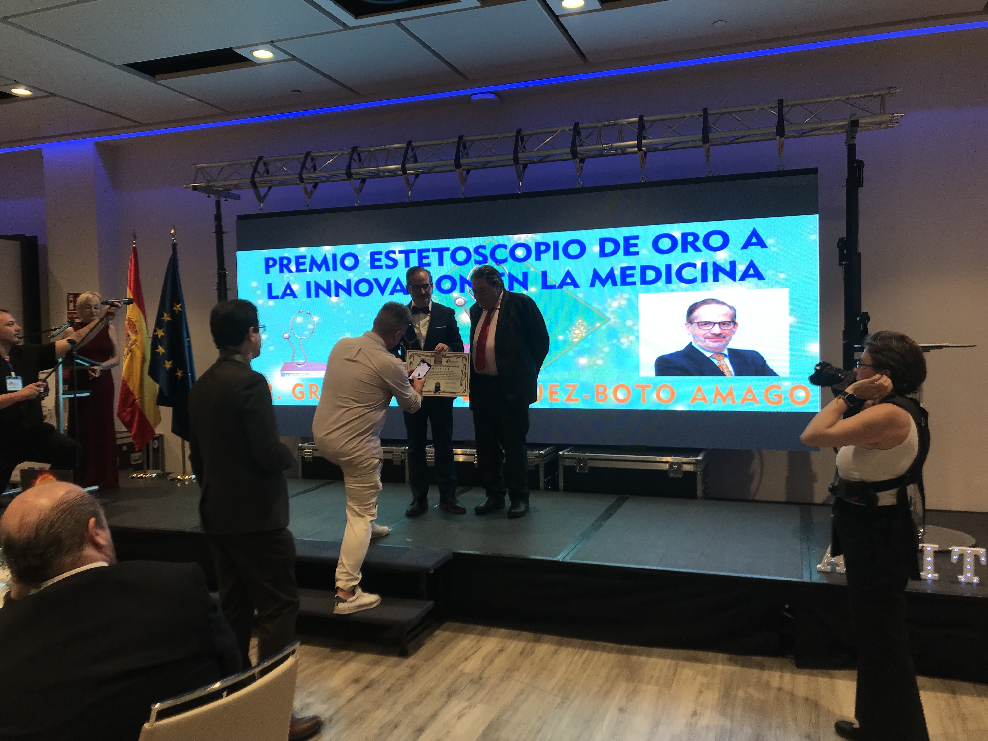 El Prof. Dr. Gregorio Rodríguez-Boto Amago, galardonado con el “Estetoscopio de Oro a la Innovación en la Medicina 2026”