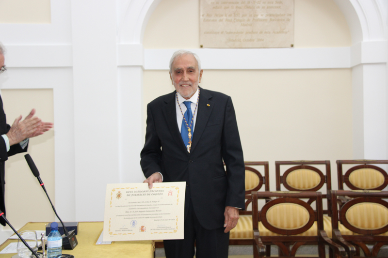 El Ilustrísimo Señor Don José Augusto Guimarães Morais, nuevo académico correspondiente extranjero